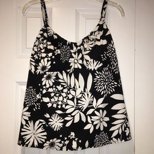 NWT Black & White Tankini 24&Ocean 18W